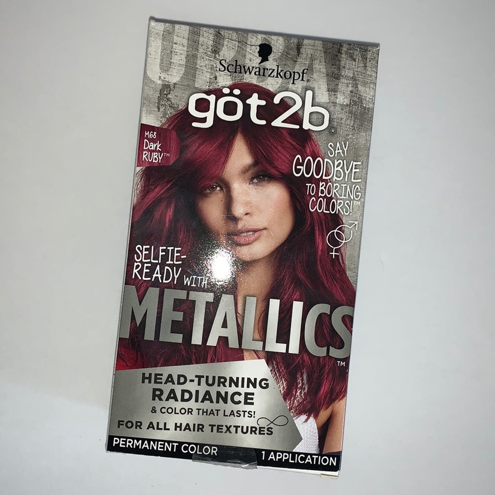 Schwarzkopf got2b M68 Dark Ruby Hair Color